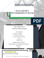 Manajemen Pengkreditan Bank