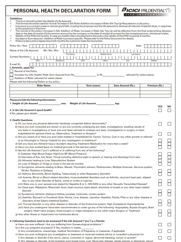 PHD Life Ver 8 | PDF | Life Insurance | Insurance