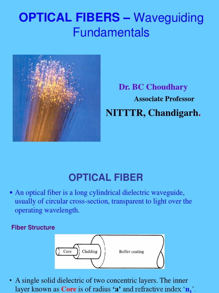 Fundamentals of Optical Fiber Waveguides | PDF | Optical Fiber | Waves