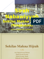 Sirah Nabawiyah 91 Sekilas Makna Hijrah1