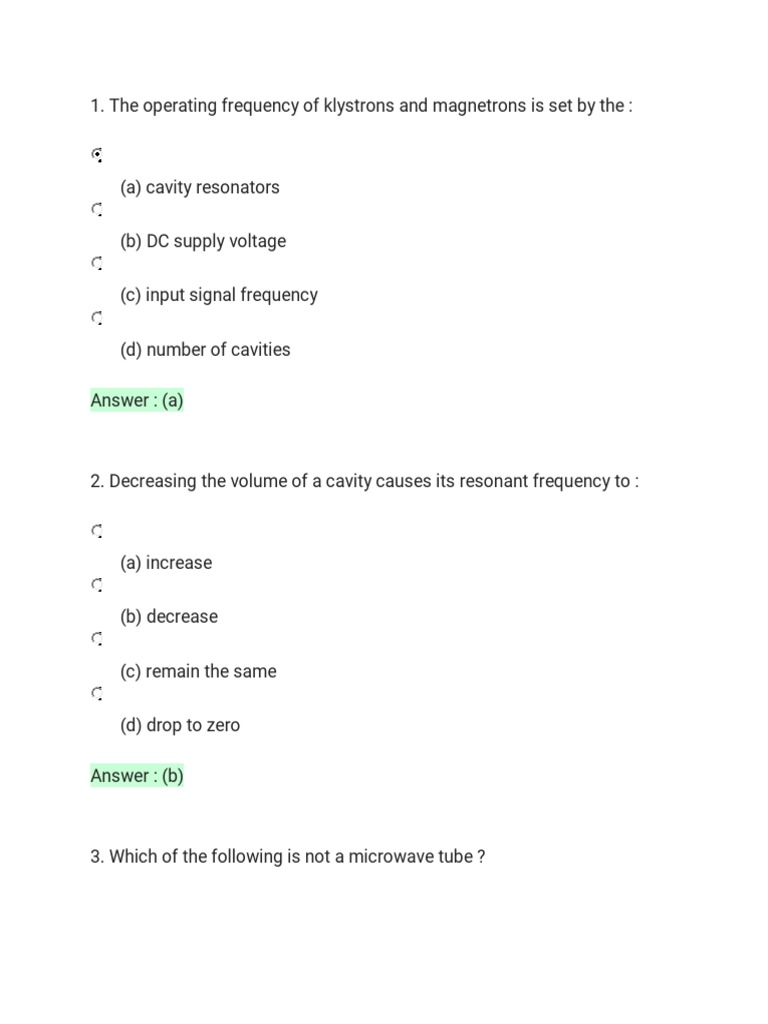 MCQ On Unit 3 EC20 PDF Electronic Oscillator Amplifier