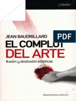 El Complot Del Arte Jean Baudrillard PDF