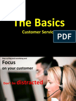 The Basics: Customer Service