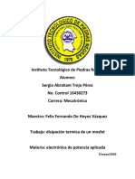 disipacion de mosfet