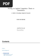 (John Bitchener) Writing An Applied Linguistics Thesis or Dissertation: A Guide To Presenting Empirical Research