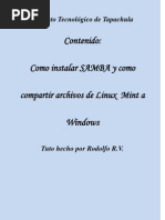 Download Como instalar SAMBA en Linux mint y Como compartir archivos con Windows by planetsatdocument SN46061264 doc pdf