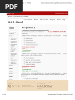 Unit 2 - Week1: Assignment-1