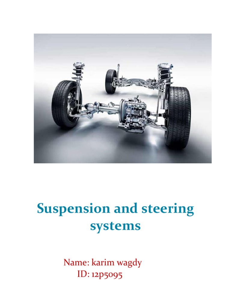 Suspension and Steering Systems PDF | PDF | Steering | Vehicle Industry