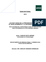 Tesis Doctoral Trata La Prevención y La Teoria Del Control Social (Criminología)