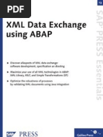 XML Data Exchange Using Abap