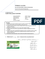 Naskah Soal BHS Arab PDF