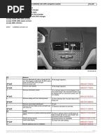 A40/3 COMAND Controller Unit: Remove