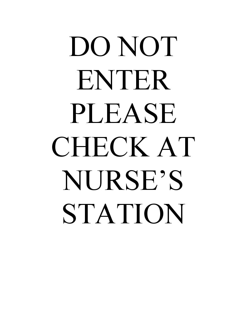 Do Not Enter | PDF
