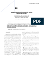 Dialnet MegaesofagoIdiopaticoCongenitoCaninoReporteDeUnCas 3243759 PDF