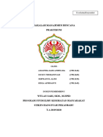 Makalah Manajemen Bencan Praktikum