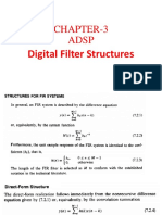 Chapter-3 Adsp: Digital Filter Structures