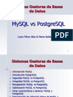 Mysql VS Posgres