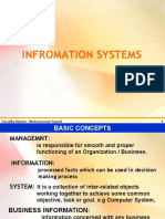 Infromation Systems: Faculty Name: Muhammad Aqeel