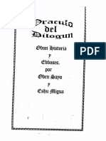 El Oraculo Del Diloggun - 922 HOJAS PDF