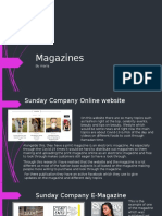 Magazines Analysis Diya Suday
