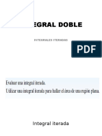 INTEGRALES DOBLES (Iteración)