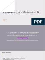 Introduction To Distributed EPC