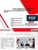 Innovación tecnología y desarrollo conocimiento: contabilidad social capital intelectual ética responsabilidad intangibles contaduría pública