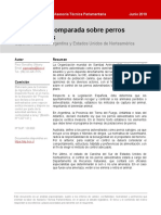 Congreso Regulación Comparada Sobre Perros Asilvestrados