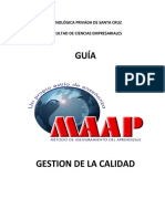 GUÍA MAAP GESTION DE LA CALIDAD JULIO 2015 (Presencial).doc