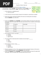 Waves Virtual Lab en Ingles