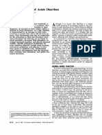 Acute Diarrhoea Physiopatology