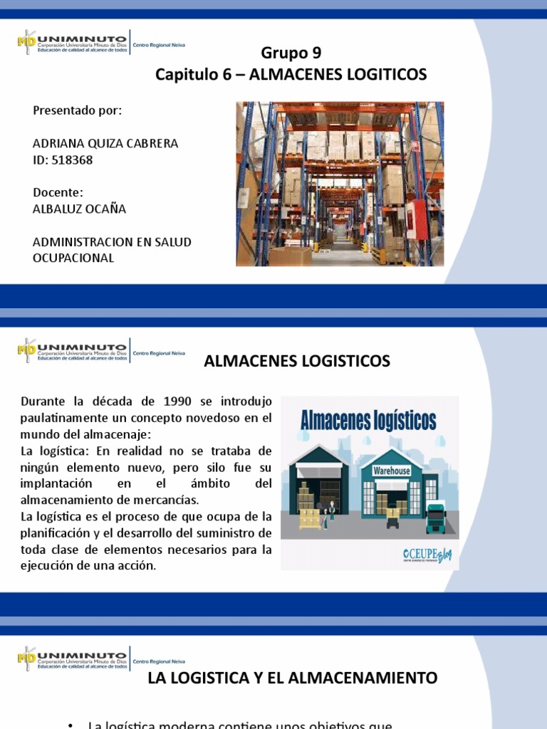Logistica y Almacenamiento | PDF | Logística | Procesos de negocio