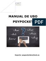 Manual de Uso de Psypocket