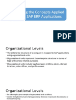 Lesson 3 Outlining The Concepts Applied Across SAP ERP Applications