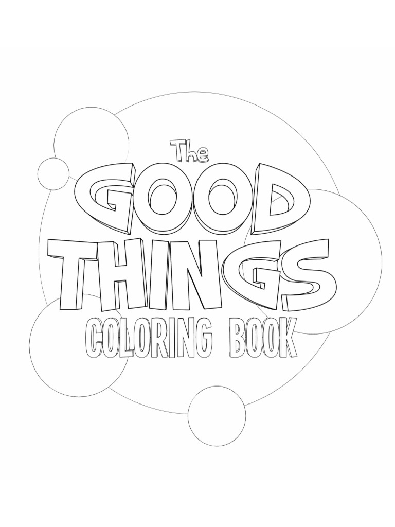 Good Things Grow Here Coloring Book | PDF