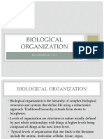 Biological Organization PDF