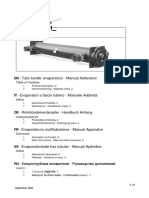 Alfa Laval DH Shell and Tube Evaporator Manual Addendum PDF