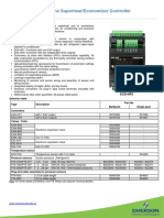 EXD-HP1/2 Stand-Alone Superheat/Economizer Controller