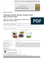 Enhancing Anaerobic Digestion of Poultry Blood Using Activated Carbon - Cuetos