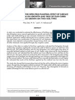 Micro Irrigation For Open Field Planting: Effect of Surface Drip Fertigation On Growth and Yield of Flue-Cured Tobacco Grown On Two Soil Types