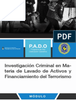 Investigacion Criminal en Materia de Lavado de Activos y Financiamiento Del Terrorismo MODULO
