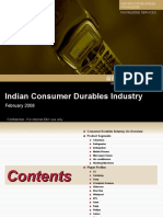 Indian Consumer Durables Industry - 15 February 2008
