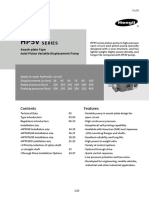 Series: Swash-Plate Type Axial Piston Variable Displacement Pump