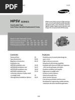 Hydraulic Pump Model Parts List | PDF | Piston | Screw