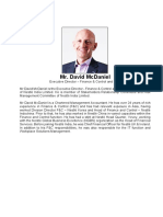 David McDaniel Profile PDF