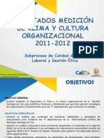 CULTURA ORGANIZACIONAL CALI