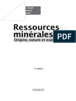 Nicholas Arndt, Clément Ganino, Stephen Kesler - Ressources Minérales - 2e Éd. - Cours Et Exercices Corrigés (2015, Dunod) PDF