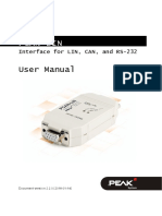 Pcan-Lin: User Manual