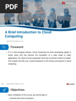 01 A Brief Introduction To Cloud Computing