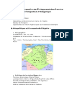 Fact Sheet Transport & Logistic Algeria 2014 - 2